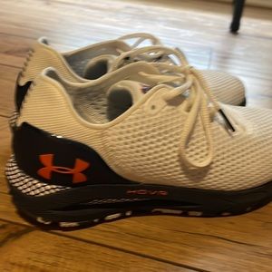 Under Armour Auburn ladies tennis shoes.